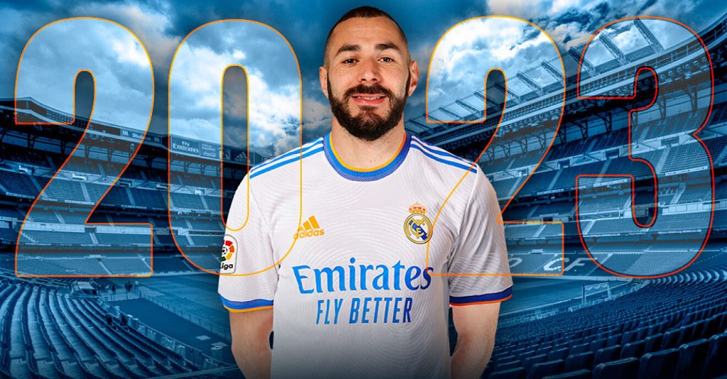 Real Madrid giữ chân thành công Benzema đến năm 2023