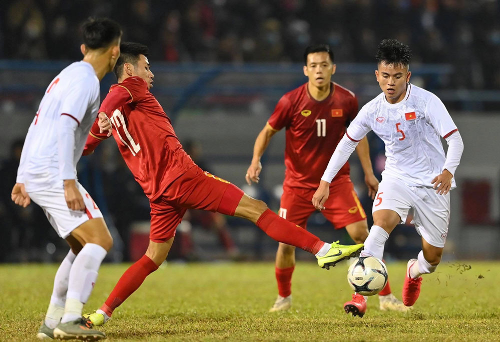 Tuyển Việt Nam chiến thắng trong 2 trận đấu tập với U22